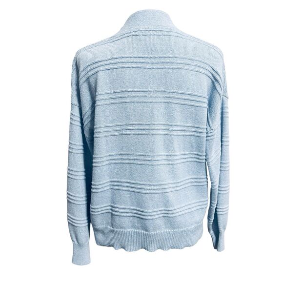 Cupcakes And Cashmere V-Neck Button Cardigan Sweater Light Blue Women’s Sz M - Picture 2 of 9